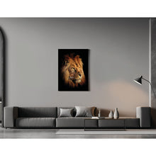 Load image into Gallery viewer, cuadro decorativo, decoración, sala, estudio, habitación, león, animal

