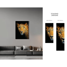 Load image into Gallery viewer, cuadro decorativo, decoración, sala, estudio, habitación, animal, Jaguar
