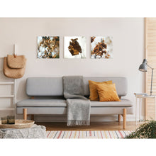 Load image into Gallery viewer, cuadro decorativo, decoración, sala, estudio, habitación, flores, hojas
